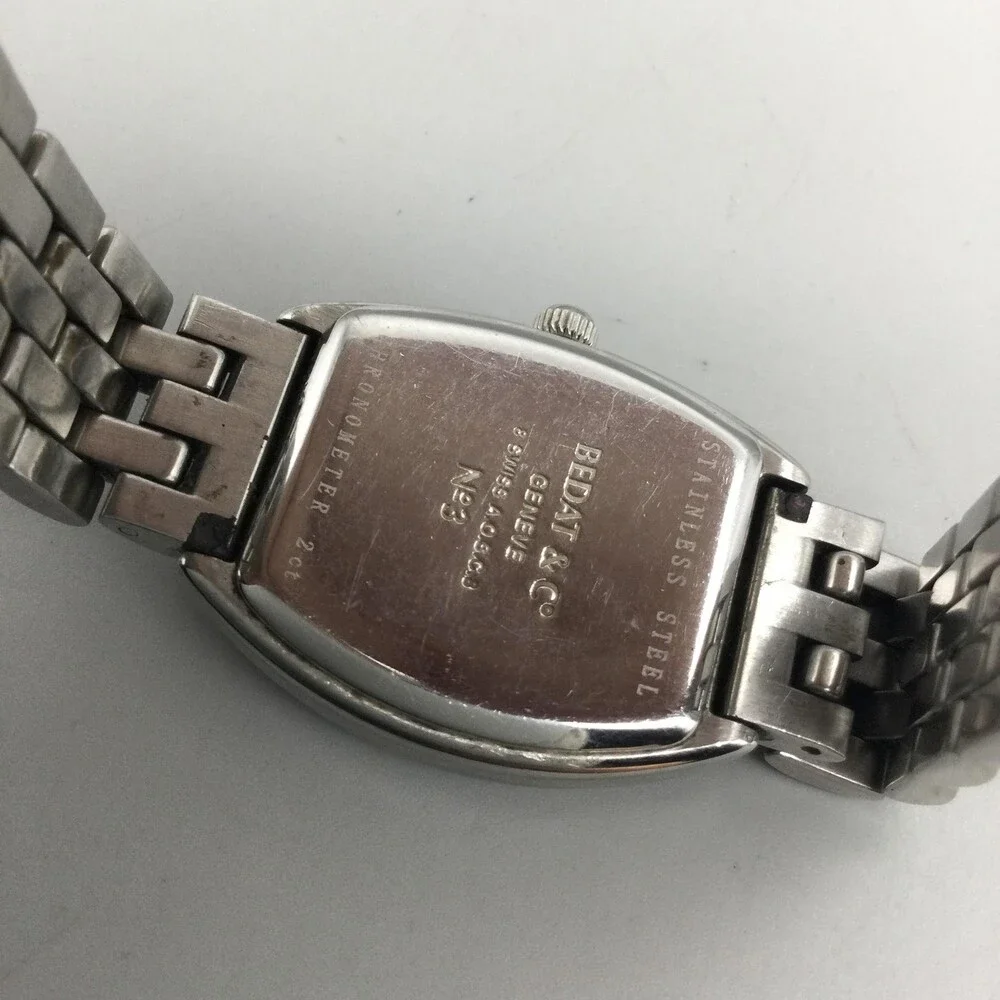 Bedat & Co No. 3 Womens Watch 26mm Diamond Bezel Swiss Made New Battery 5.75